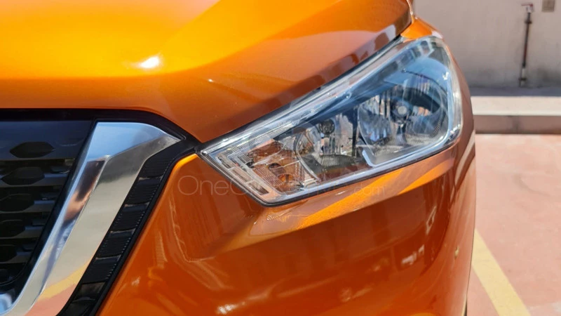 Orange Nissan Kicks 2018 for rent in Dubai 5